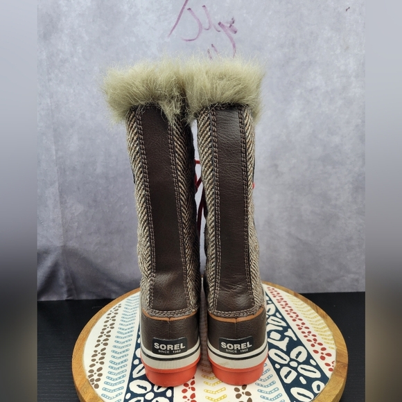 Sorel Women's Tofino Winter Snow Boot Tweed Size 8 - Picture 7 of 11